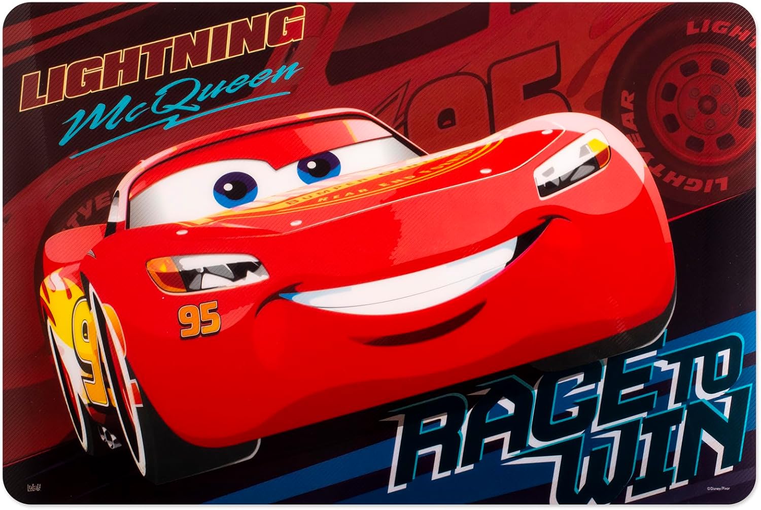 Set de table Disney Cars en polypropylène décoré 45 x 30 cm