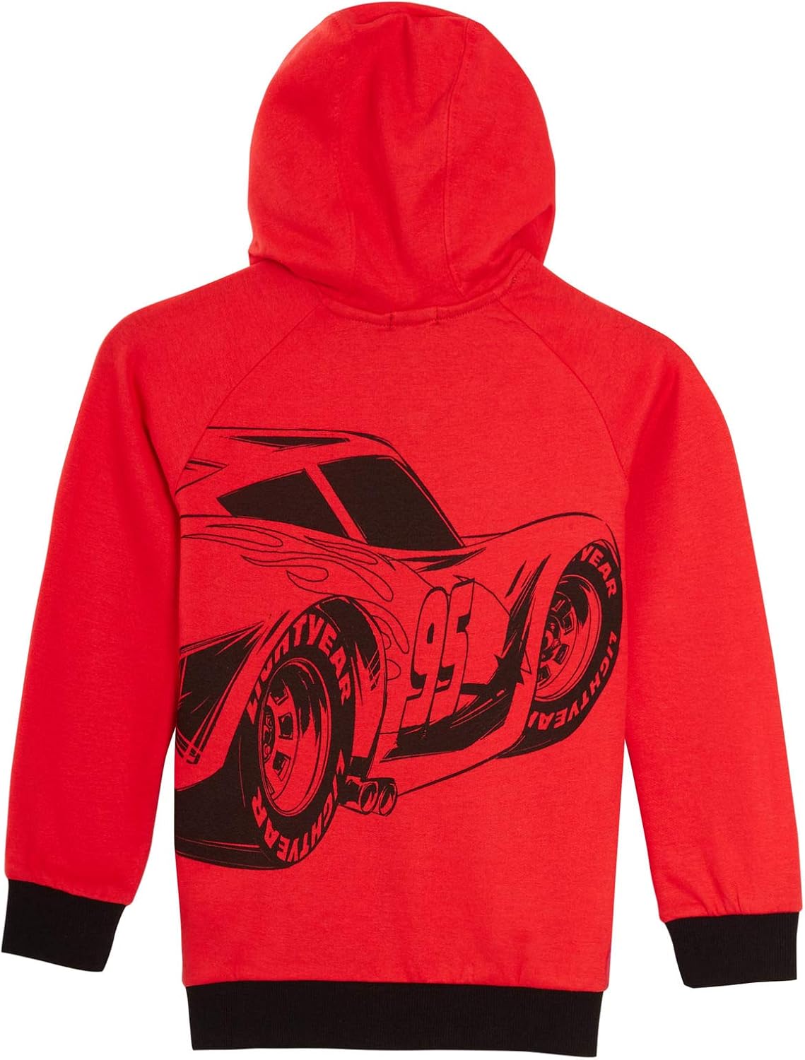 Veste à capuche zippée Disney Cars Flash McQueen pour garçon – Image 4