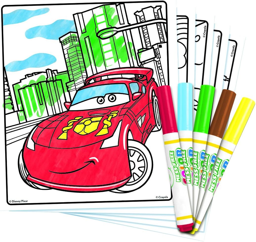 Kit de coloriage magique Color Wonder Crayola Cars 3 – Image 5