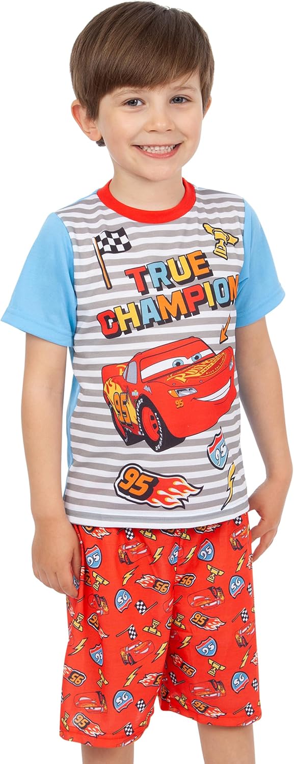 Pyjama garçon Disney Cars à manches courtes – Image 2