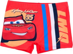 Short de bain enfant Disney Pixar Cars, tailles 5 ans et 6 ans