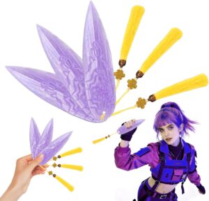 Épée de cosplay Zoey Hunters en PVC, lot de 3