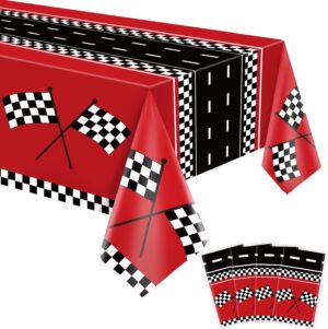 Lot de 4 nappes Cars en forme de voiture 130 x 218 cm
