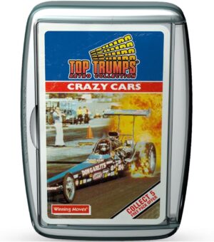 Jeu de cartes Top Trumps Crazy Cars rétro 2202 coloris Golden