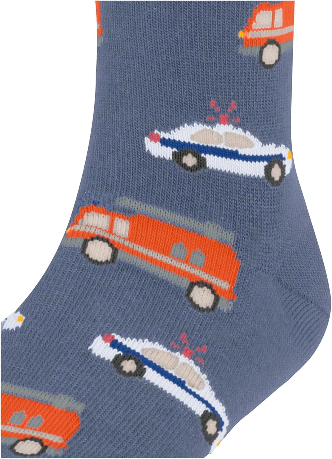 Chaussettes enfant Cars Police and Fire en coton, 1 paire – Image 4