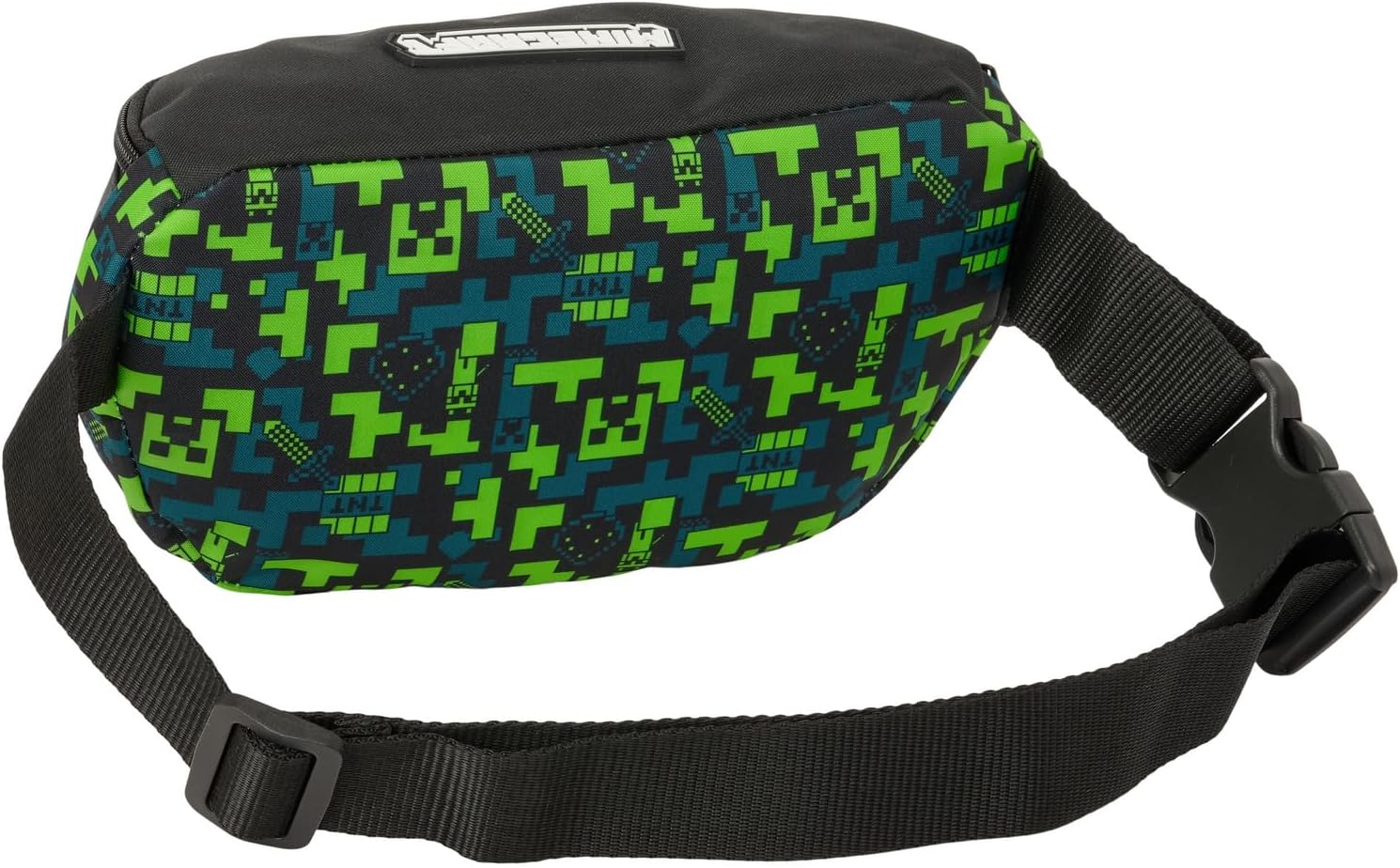 Sac banane Minecraft TNT multicolore en polyester 23 x 9 x 14 cm – Image 2