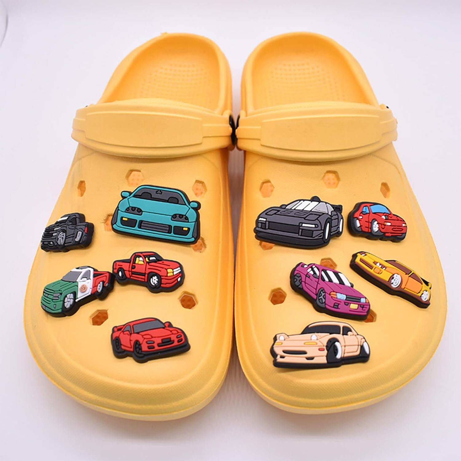 Breloques Cars en PVC pour chaussures, lot de 54 – Image 2