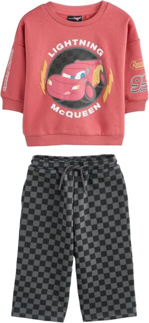 Ensemble Cars NEXT garçon avec sweat ras du cou et pantalon de jogging