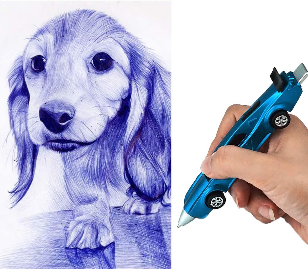 Lot de 12 stylos à bille voiture de course pour enfants – Image 8