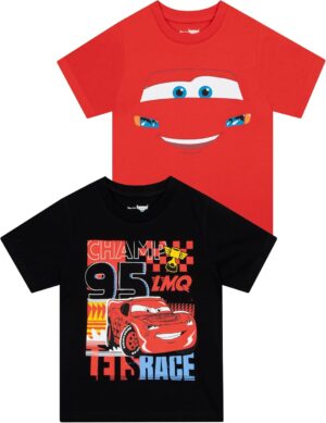 Pack 2 T-shirts Disney Cars Lightning McQueen garçon