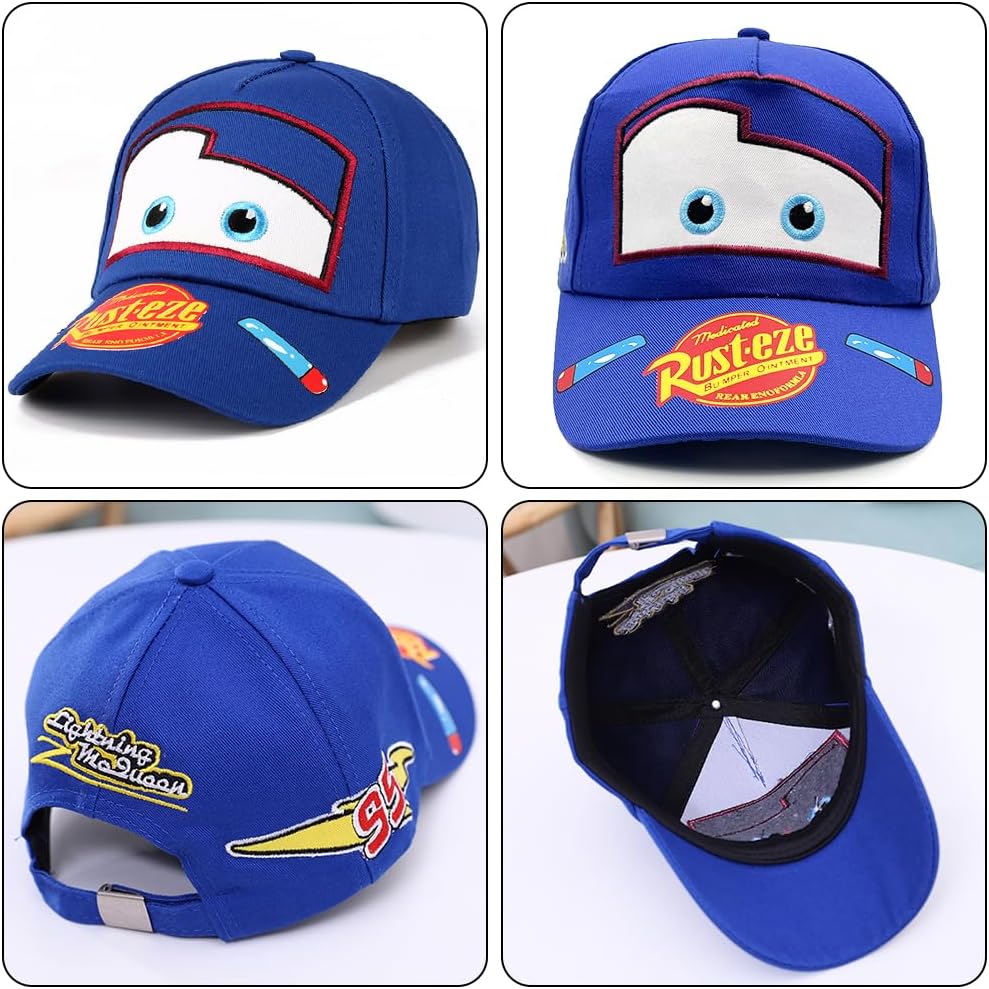 Ensemble Cars enfant : casquette réglable et lunettes de soleil 2 PCS – Image 4
