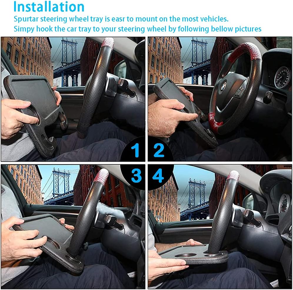 Plateau de volant Cars double face pour repas et ordinateur portable – Image 5
