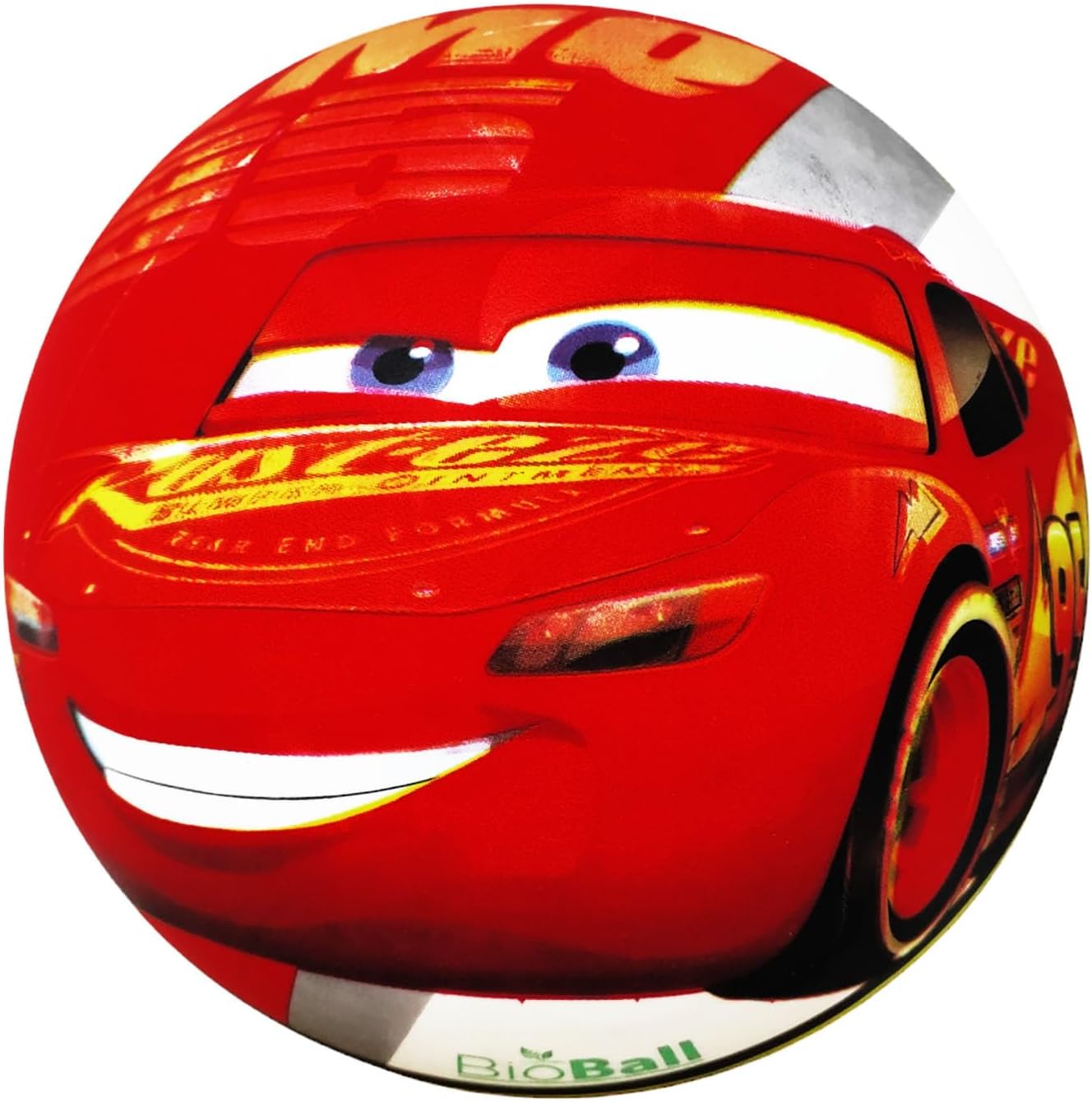 Ballon Bioball Disney Cars 18 cm handball, mer, plage et jardin – Image 2
