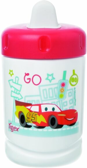 Tasse anti-fuite Disney Cars Tigex à embout souple 275