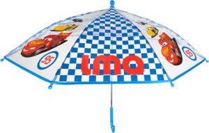 Parapluie enfant Disney Cars transparent avec Flash McQueen