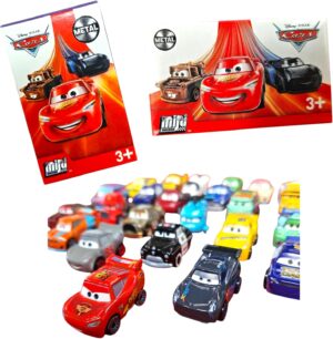 Lot Cars de 10 mini voitures en métal Die-Cast à roues roulantes