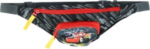 Sac banane Disney Cars noir à 2 compartiments