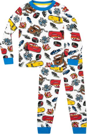 Pyjama garçon Disney Cars Flash McQueen, ensemble bien ajusté