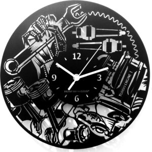 Horloge murale Cars Atelier Mécanique 30 cm