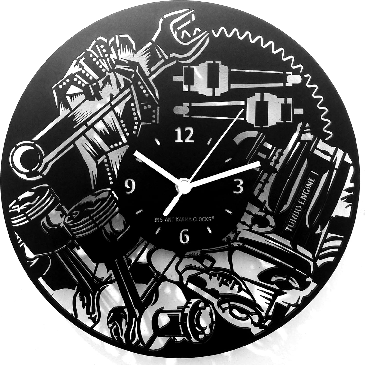 Horloge murale Cars Atelier Mécanique 30 cm