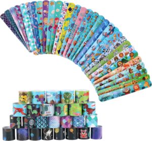 Bracelets à claquer Cars pour enfant, lot de 52 en PVC