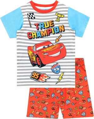 Pyjama garçon Disney Cars à manches courtes