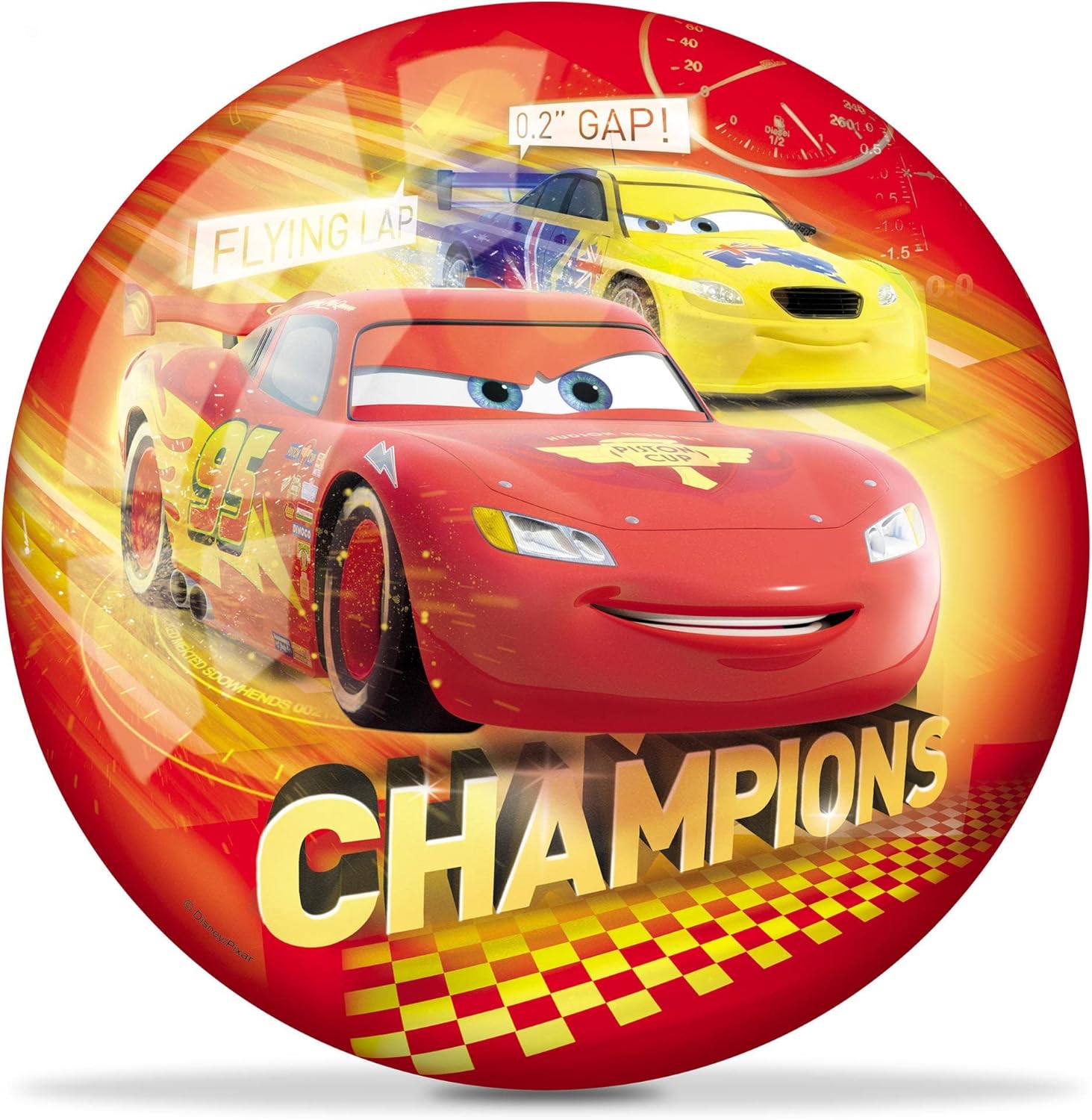 Ballon Cars Mondo 23 cm pour jeu de plein air – Image 6