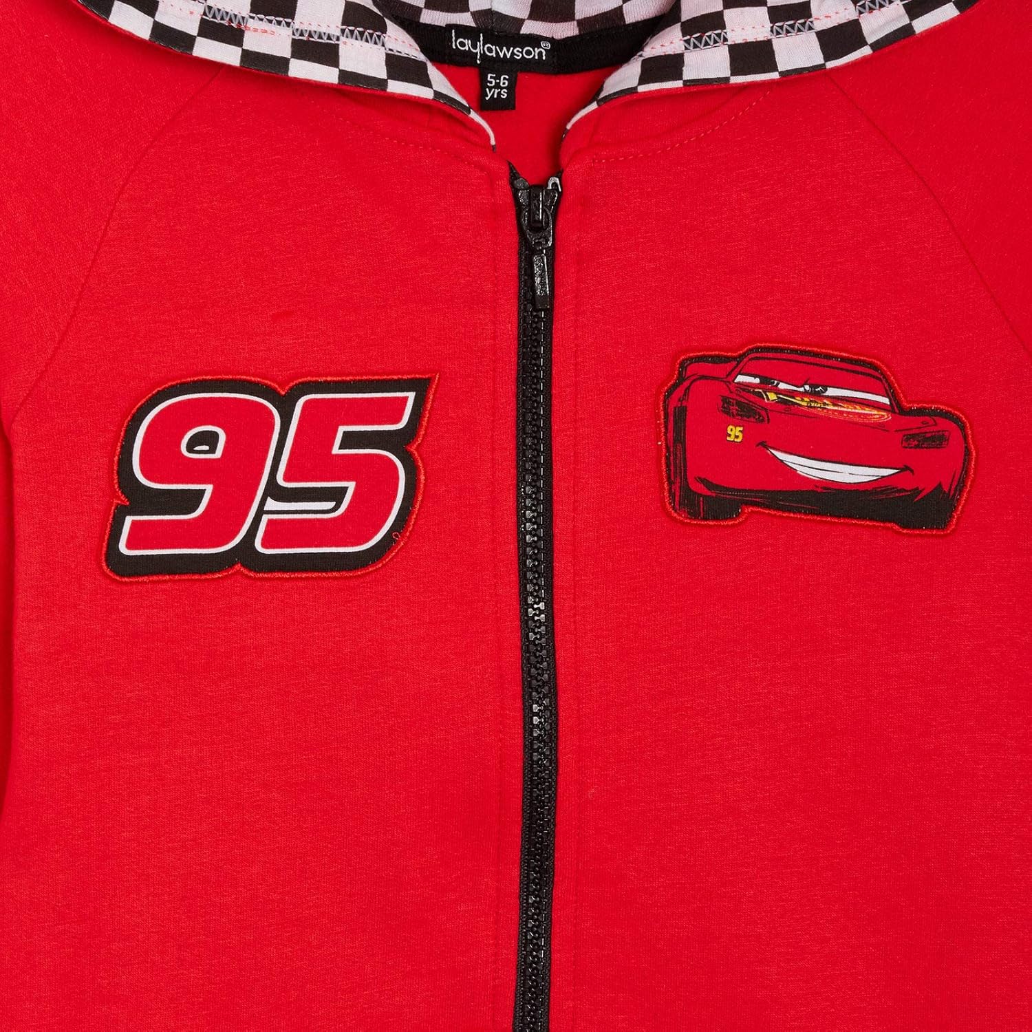 Veste à capuche zippée Disney Cars Flash McQueen pour garçon – Image 2