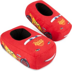 Chaussons Disney Cars à enfiler avec motif 3D Lightning McQueen