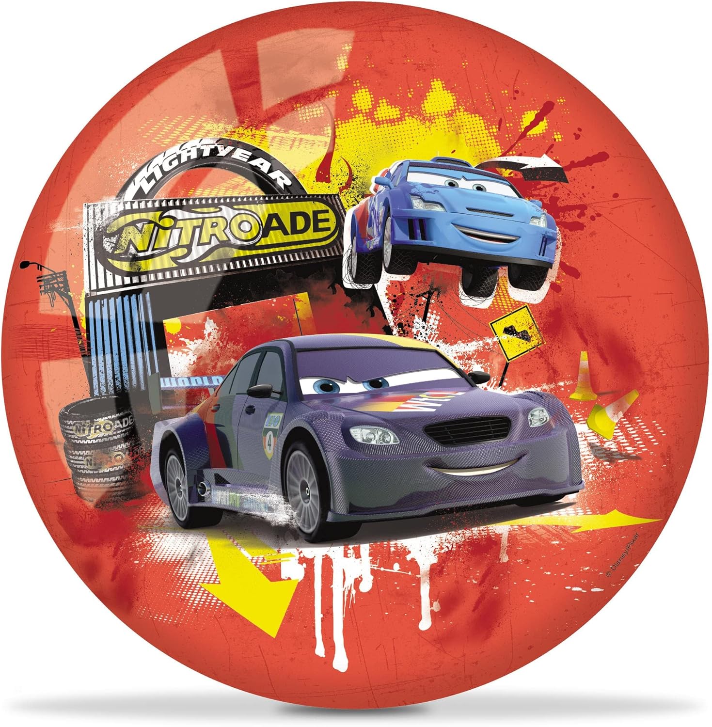 Ballon Cars Mondo 23 cm pour jeu de plein air – Image 5