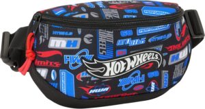 Sac banane Hot Wheels multicolore en polyester 23 x 9 x 14 cm