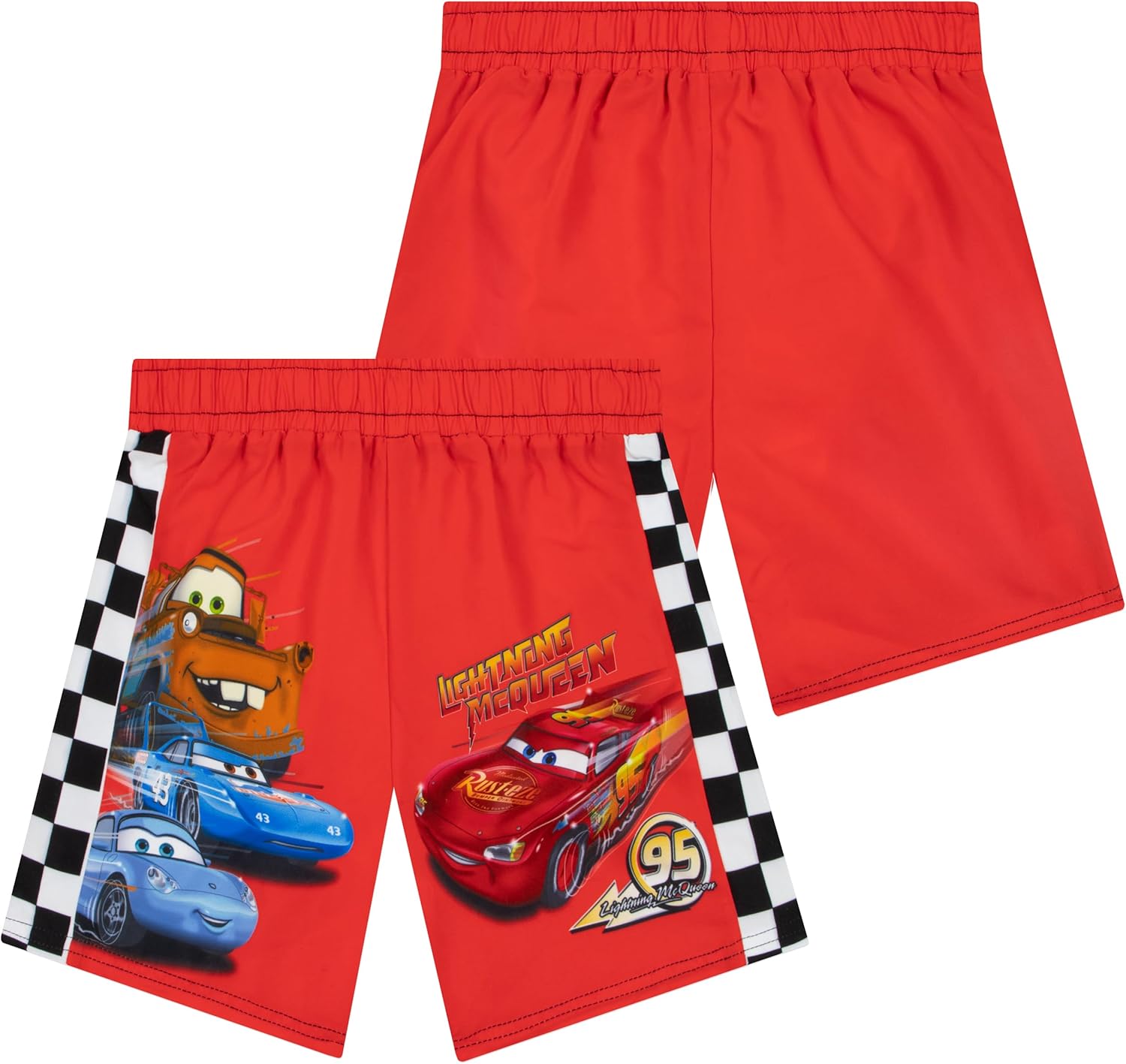 Short de bain garçon Cars Disney avec Lightning McQueen – Image 6