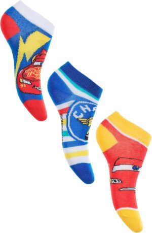 Chaussettes enfant Cars en coton avec dessins animés