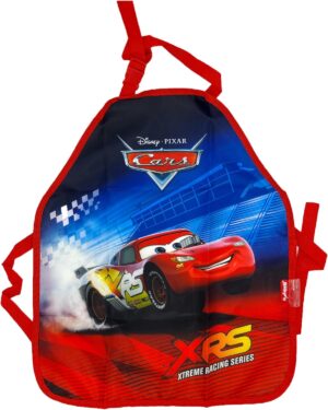 Tablier de peinture enfant Disney Pixar Cars Lightning McQueen 41 x 48 cm