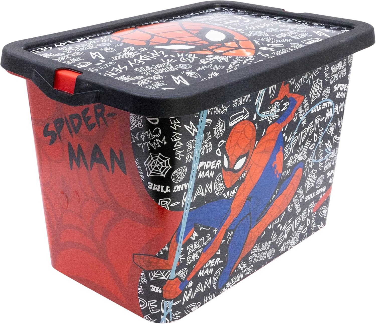 Boîte de rangement Spiderman 7 litres à clic