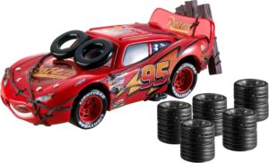 Coffret cadeau Disney Pixar Cars Daredevil Garage avec affiche