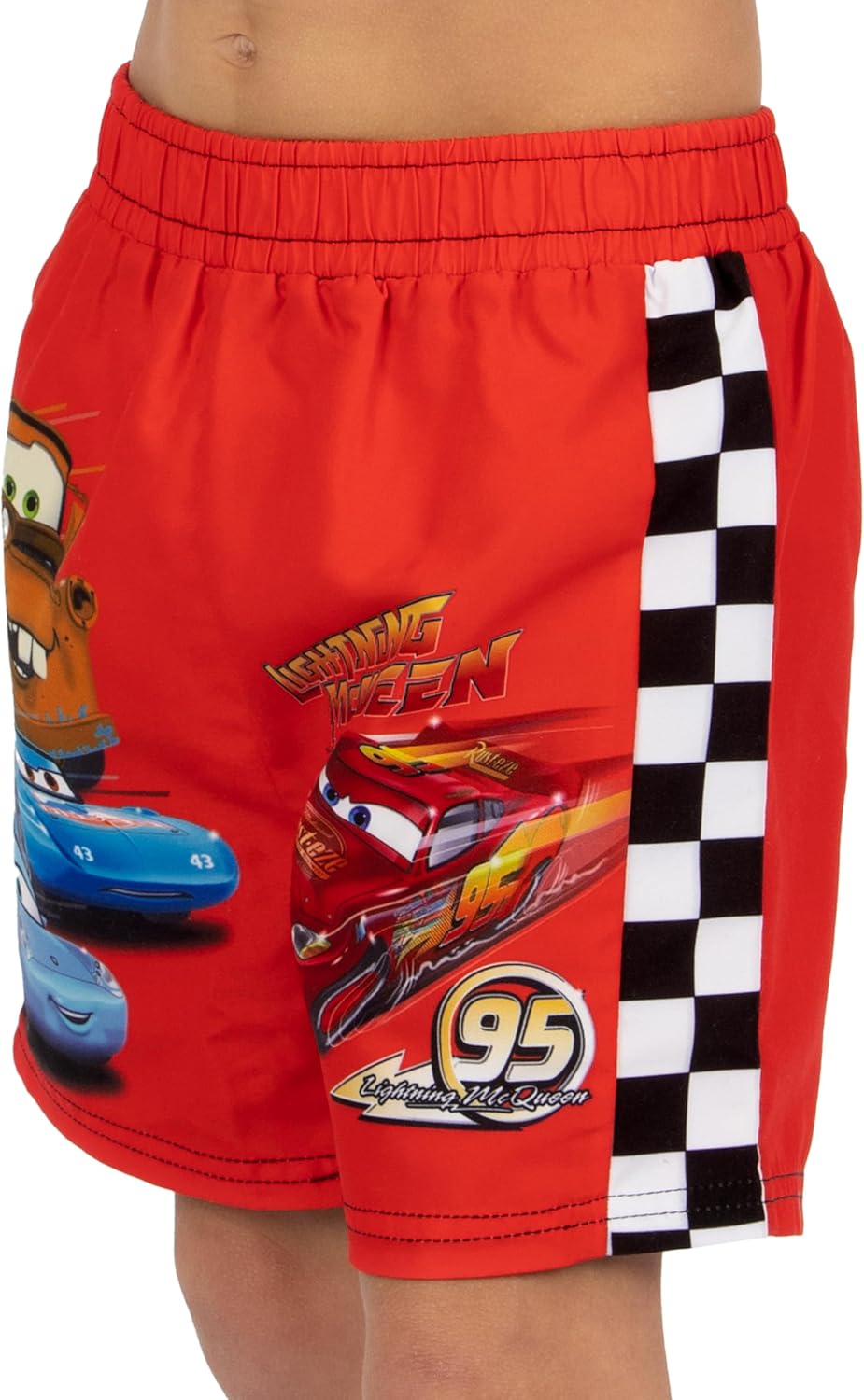 Short de bain garçon Cars Disney avec Lightning McQueen – Image 3