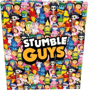 Classeur à 4 anneaux Stumble Guys multicolore