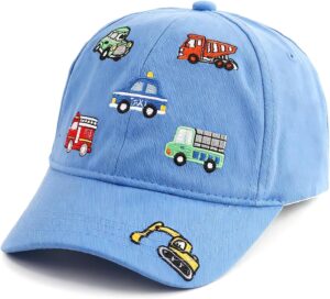 Casquette enfant Cars en coton réglable et pliable
