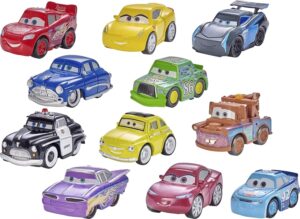 Lot de 6 Mini Racers Disney Pixar Cars 3 en sachets mystère