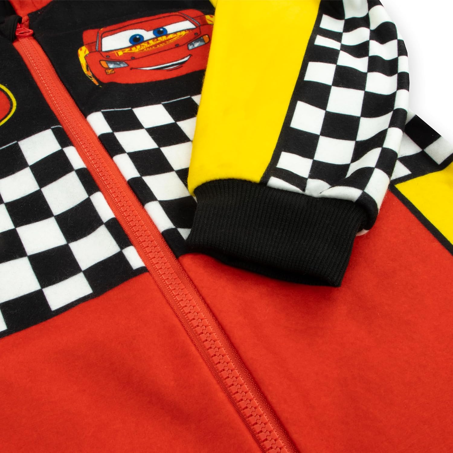 Surpyjama garçon Disney Cars Lightning McQueen à motif damier – Image 8
