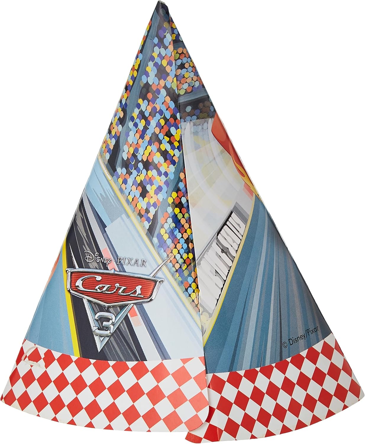 Bonnet conique multicolore Cars 3 Procos 87803 – Image 3