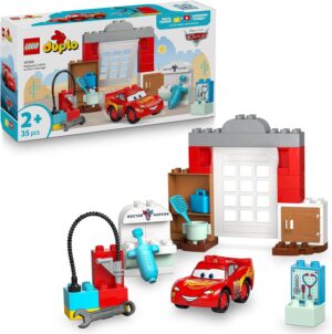 Garage de Doc avec Flash McQueen LEGO DUPLO Disney et Pixar Cars 10456