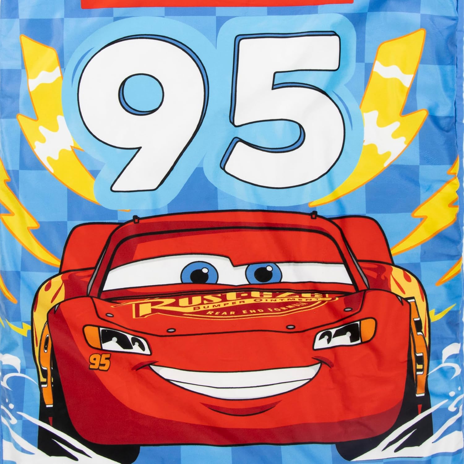 Tapis de sieste Disney Pixar Cars avec oreiller intégré et poignée de transport – Image 6