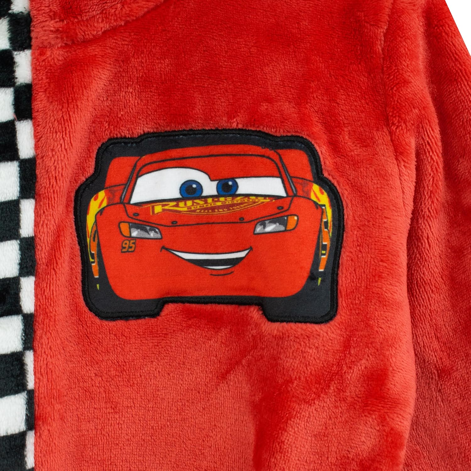 Peignoir enfant Cars Disney à capuche Lightning McQueen – Image 3