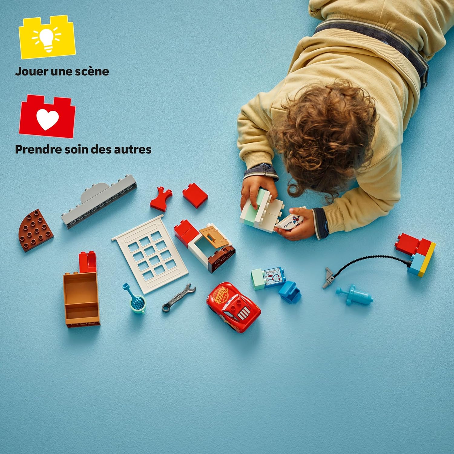 Garage de Doc avec Flash McQueen LEGO DUPLO Disney et Pixar Cars 10456 – Image 3