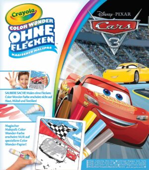 Kit de coloriage magique Color Wonder Crayola Cars 3