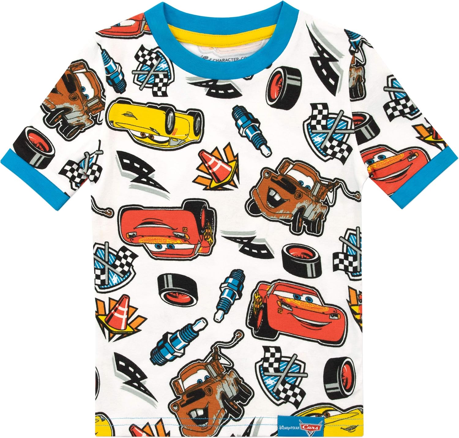 Pyjama garçon Disney Cars Flash McQueen, ensemble bien ajusté – Image 8