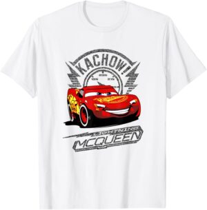 Crop top Disney Pixar Cars Lightning McQueen Retro Shot