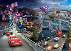 Poster mural XXL Disney Cars 2